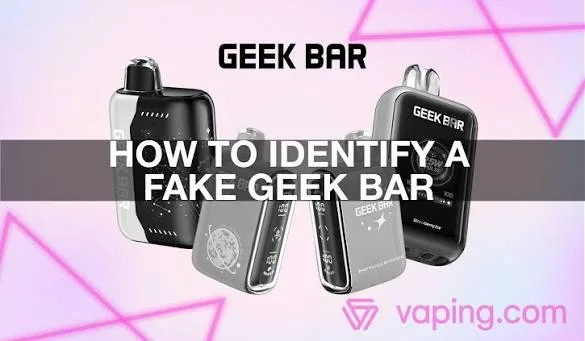 Geek Bar Orijinallik Doğrulama
