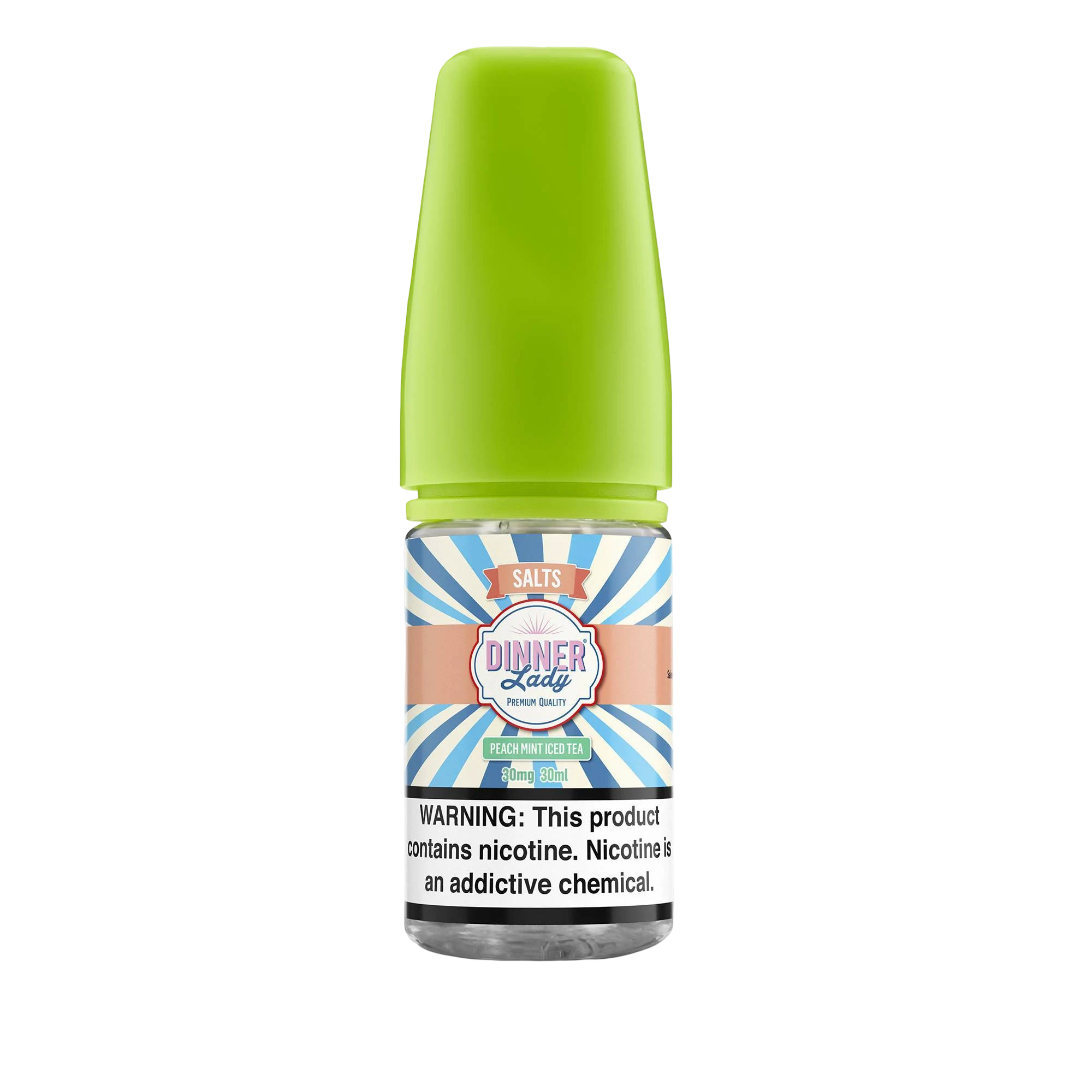 Dinner Lady Peach Mint Iced Tea Salt Likit