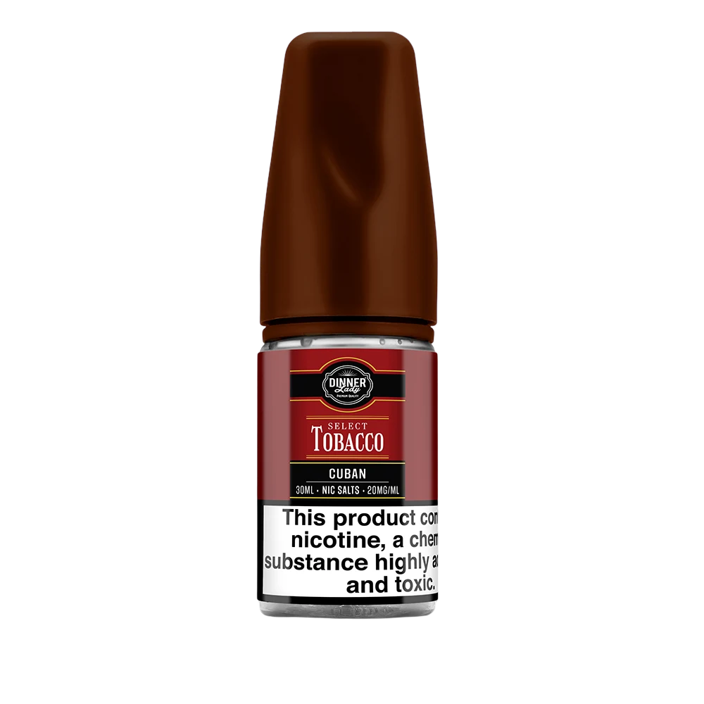 Dinner Lady Select Tobacco Cuban Salt Likit