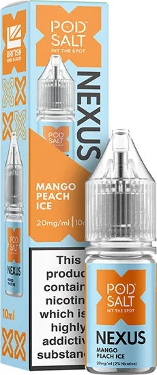 Nexus Mango Peach Ice 10ml Nicotine Salt E-Liquid