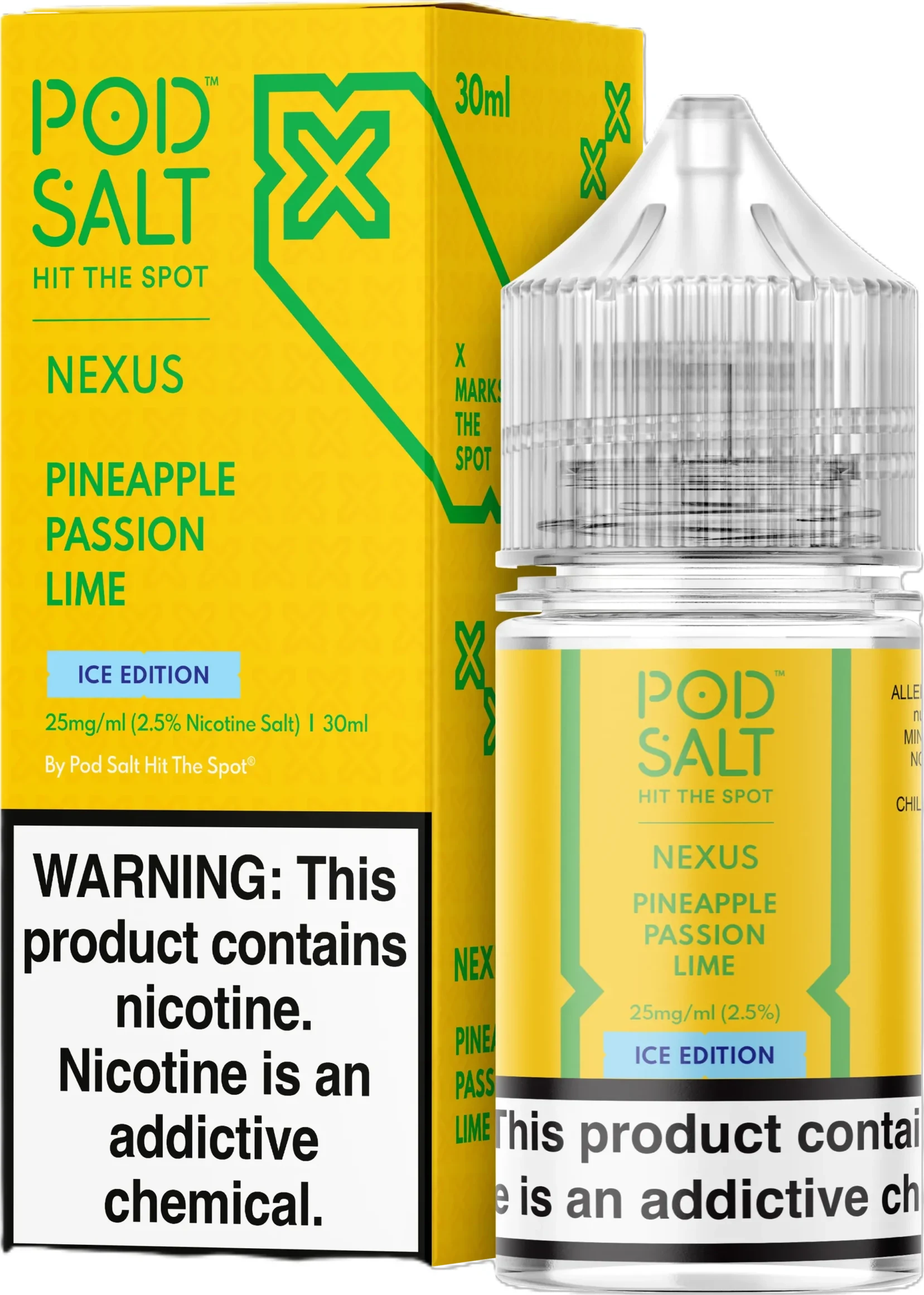 Pod Salt Pineapple Passion Lime Ice