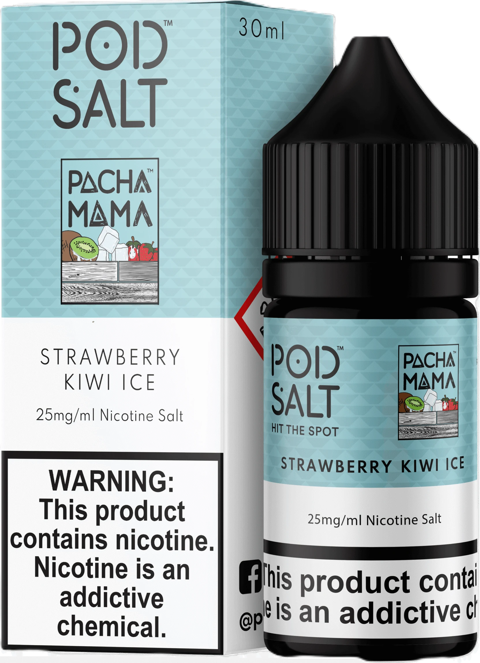 Pod Salt Strawberry Kiwi Ice Likit