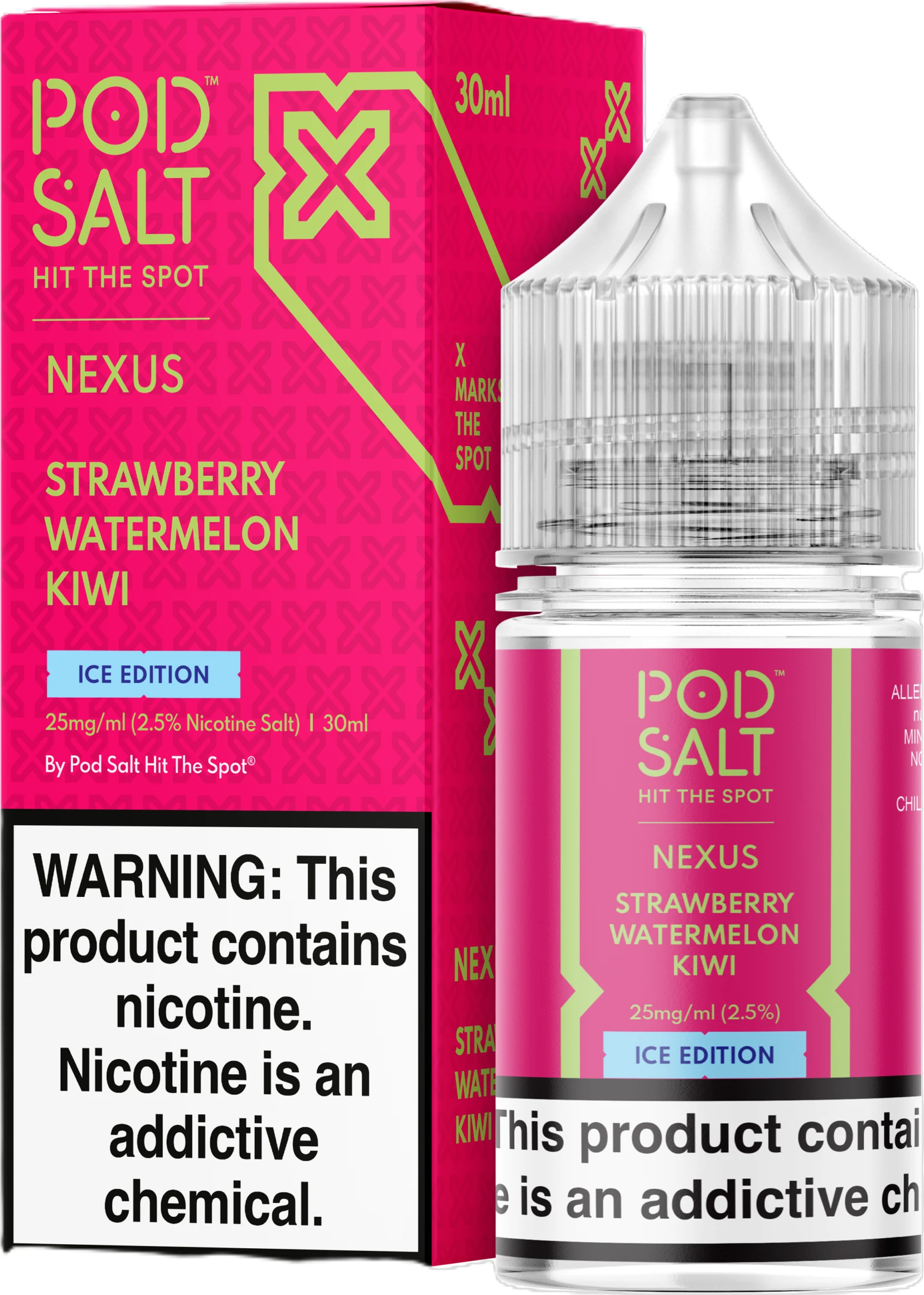 Pod Salt Strawberry Watermelon Kiwi Likit